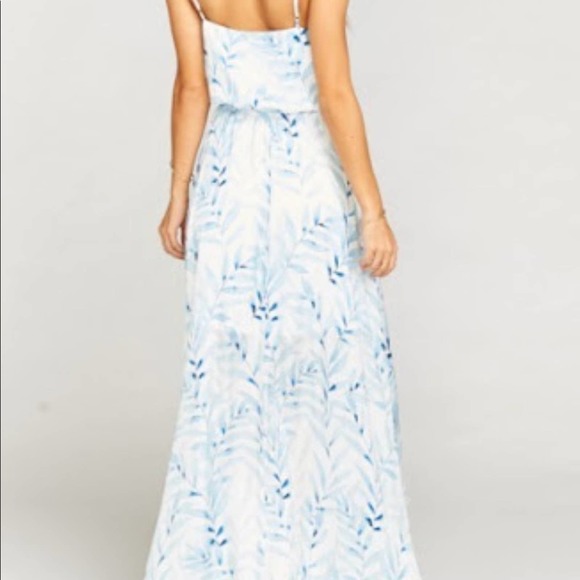 Show Me Your MuMu Molly Mullet Dress Blue Me Away - Picture 5 of 5